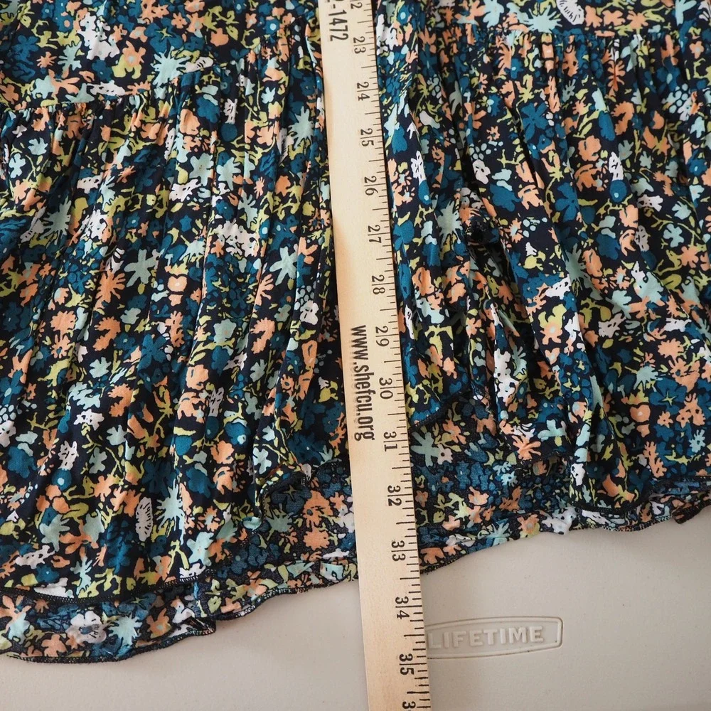 Free People Pretty Dayz 2‎ Pc Maxi Skirt Set XS Dainty Floral Boho Festival